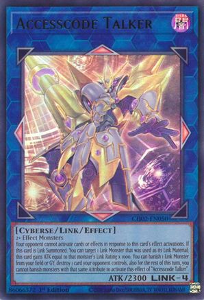 Accesscode Talker [CH02-EN050] Ultra Rare - THE CHRONICLES DECK: Spirit Charmers (All-Foil Edition) - Card Brawlers | Quebec | Canada |