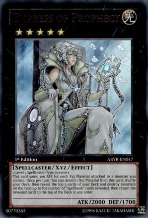 Empress of Prophecy [ABYR-EN047] Ultra Rare - Yu-Gi-Oh! - Card Brawlers | Quebec | Canada |