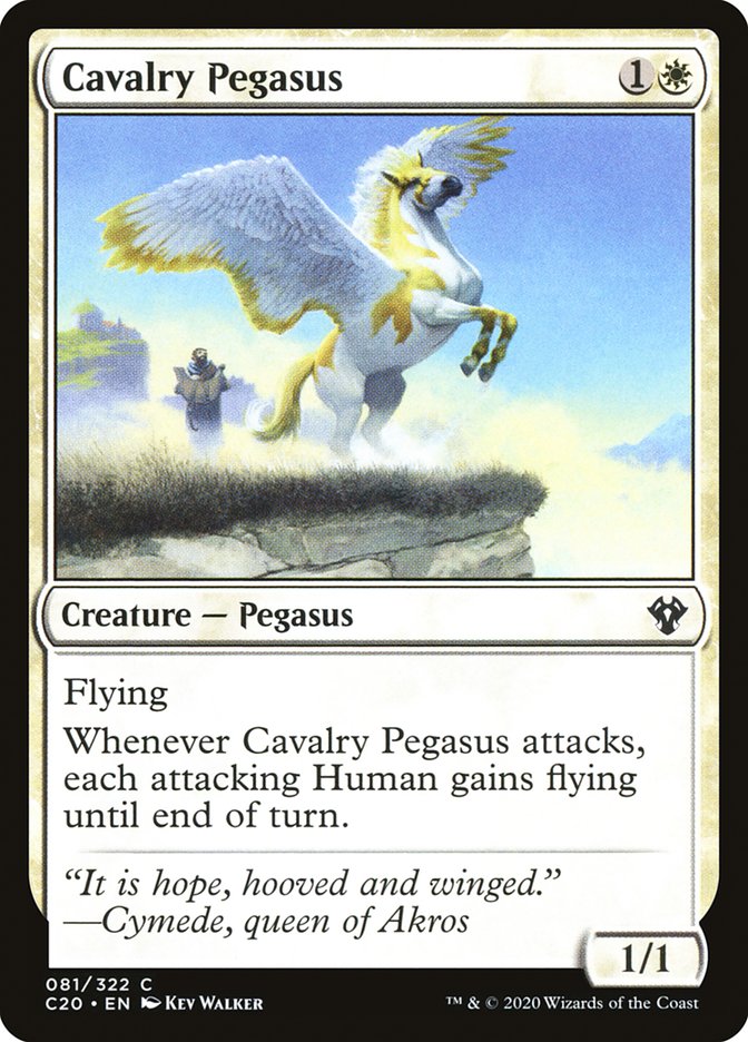 Cavalry Pegasus [Commander 2020] - Magic: The Gathering - Card Brawlers | Quebec | Canada |