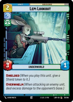 Lepi Lookout (38/264) - A Lawless Time - A Lawless Time - Card Brawlers | Quebec | Canada |
