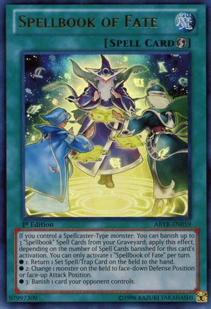 Spellbook of Fate [ABYR-EN059] Ultra Rare - Yu-Gi-Oh! - Card Brawlers | Quebec | Canada |