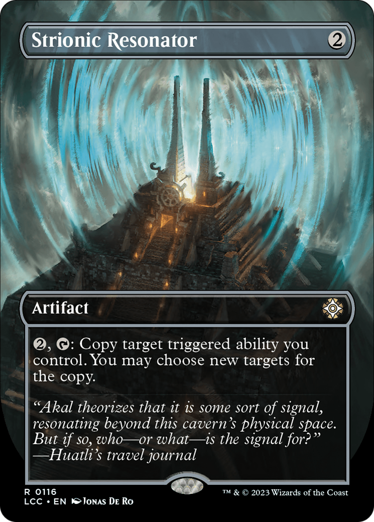 Strionic Resonator (Borderless) [The Lost Caverns of Ixalan Commander] - Magic: The Gathering - Card Brawlers | Quebec | Canada |