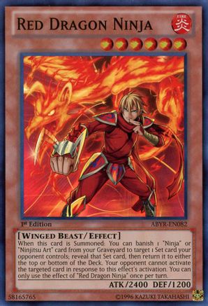 Red Dragon Ninja [ABYR-EN082] Super Rare - Yu-Gi-Oh! - Card Brawlers | Quebec | Canada |