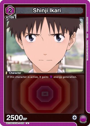 Shinji Ikari (029) (UE15BT/EVA-1-029) - UE15BT Evangelion New Theatrical Edition - UE15BT: Evangelion: New Theatrical Edition - Card Brawlers | Quebec | Canada |