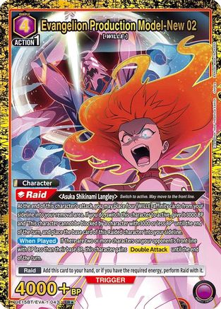 Evangelion Production Model-New 02 (SR*) (UE15BT/EVA-1-043) - UE15BT Evangelion New Theatrical Edition Foil - UE15BT: Evangelion: New Theatrical Edition - Card Brawlers | Quebec | Canada |