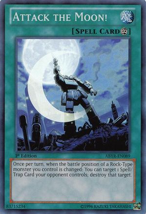 Attack the Moon! [ABYR-EN089] Super Rare - Yu-Gi-Oh! - Card Brawlers | Quebec | Canada |