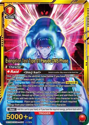 Evangelion Test Type-01 Pseudo DMS Phase (SR**) (UE15BT/EVA-1-079) - UE15BT Evangelion New Theatrical Edition Foil - UE15BT: Evangelion: New Theatrical Edition - Card Brawlers | Quebec | Canada |