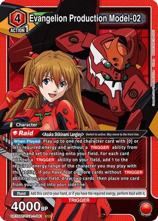Evangelion Production Model-02 (UE15BT/EVA-1-081) - UE15BT Evangelion New Theatrical Edition Foil - UE15BT: Evangelion: New Theatrical Edition - Card Brawlers | Quebec | Canada |