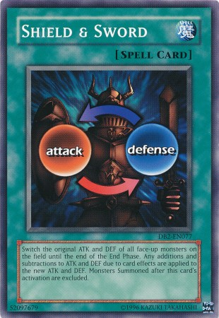 Shield & Sword [DB2-EN077] Common - Yu-Gi-Oh! - Card Brawlers | Quebec | Canada |