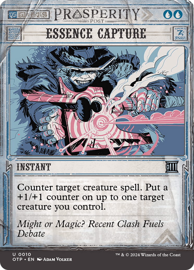 Essence Capture [Outlaws of Thunder Junction: Breaking News] - Magic: The Gathering - Card Brawlers | Quebec | Canada |