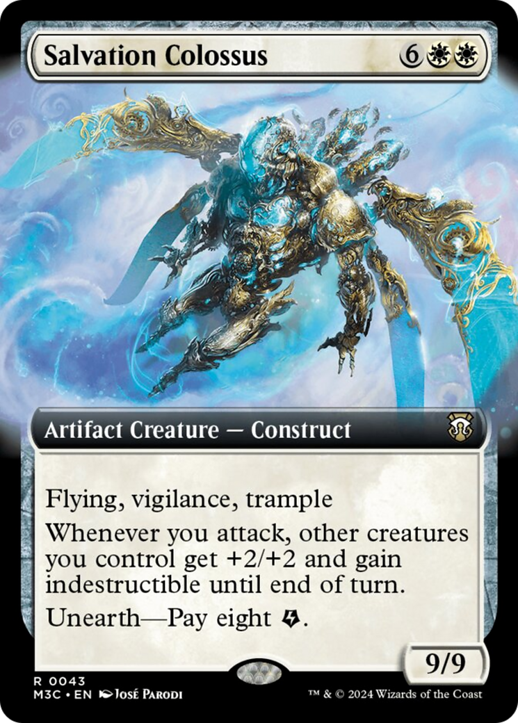Salvation Colossus (Extended Art) [Modern Horizons 3 Commander] - Magic: The Gathering - Card Brawlers | Quebec | Canada |