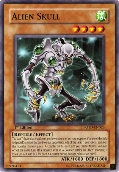 Alien Skull [POTD-EN025] Common - Yu-Gi-Oh! - Card Brawlers | Quebec | Canada |