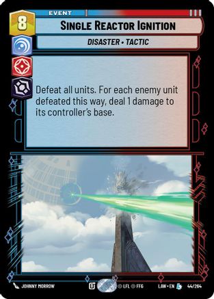 Single Reactor Ignition (44/264) - A Lawless Time - A Lawless Time - Card Brawlers | Quebec | Canada |