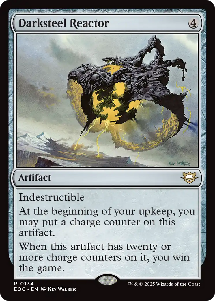 Darksteel Reactor [Edge of Eternities Commander] - Magic: The Gathering - Card Brawlers | Quebec | Canada |