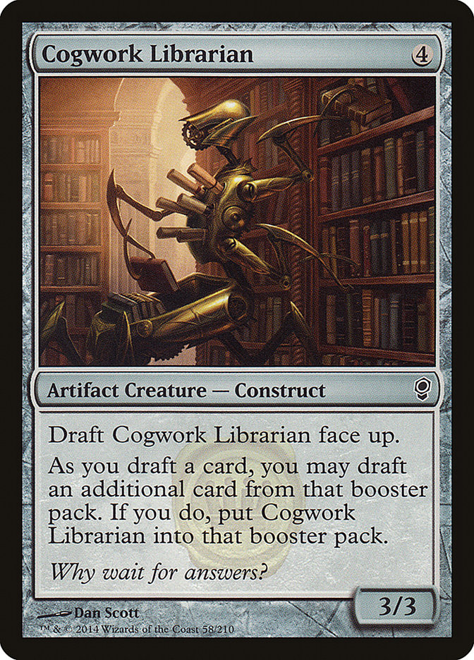 Cogwork Librarian [Conspiracy] - Magic: The Gathering - Card Brawlers | Quebec | Canada |