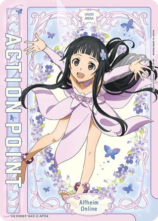 Action Point Card (AP04) (UEX06BT/SAO-2-AP04) - UEX06BT Sword Art Online Vol2 Foil - UEX06BT: Sword Art Online Vol.2 - Card Brawlers | Quebec | Canada |