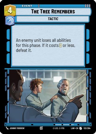 The Tree Remembers (132/264) - A Lawless Time - A Lawless Time - Card Brawlers | Quebec | Canada |