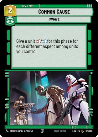 Common Cause (167/264) - A Lawless Time - A Lawless Time - Card Brawlers | Quebec | Canada |