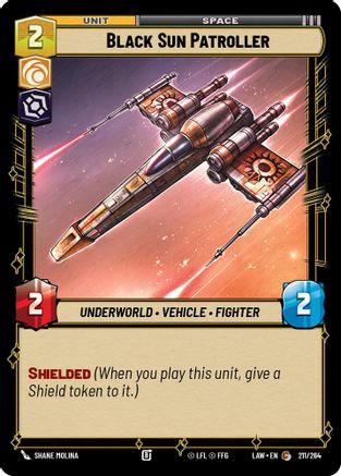 Black Sun Patroller (211/264) - A Lawless Time - A Lawless Time - Card Brawlers | Quebec | Canada |