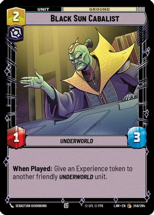 Black Sun Cabalist (249/264) - A Lawless Time - A Lawless Time - Card Brawlers | Quebec | Canada |