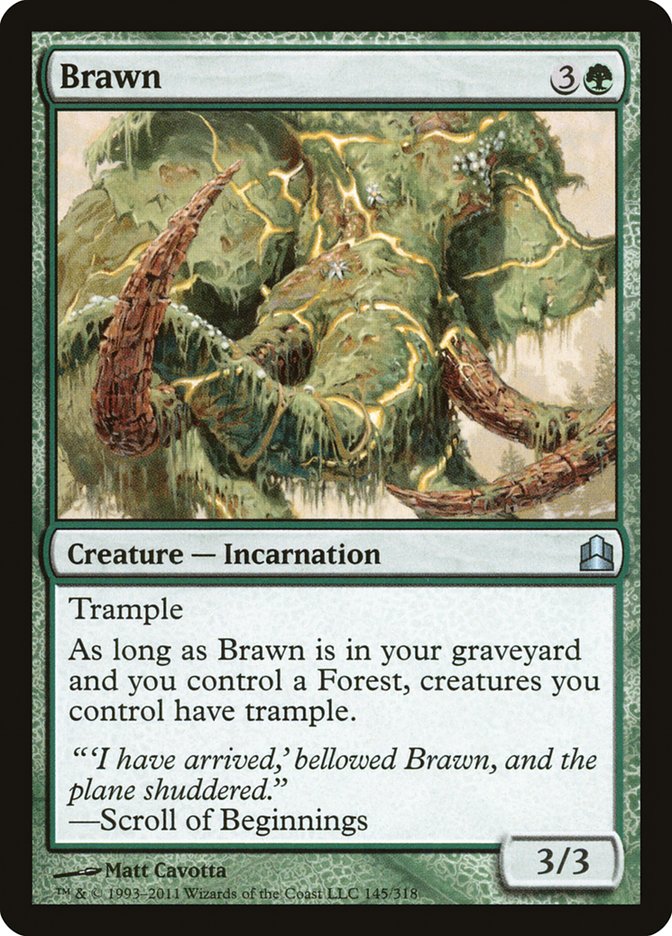 Brawn [Commander 2011] - Magic: The Gathering - Card Brawlers | Quebec | Canada |