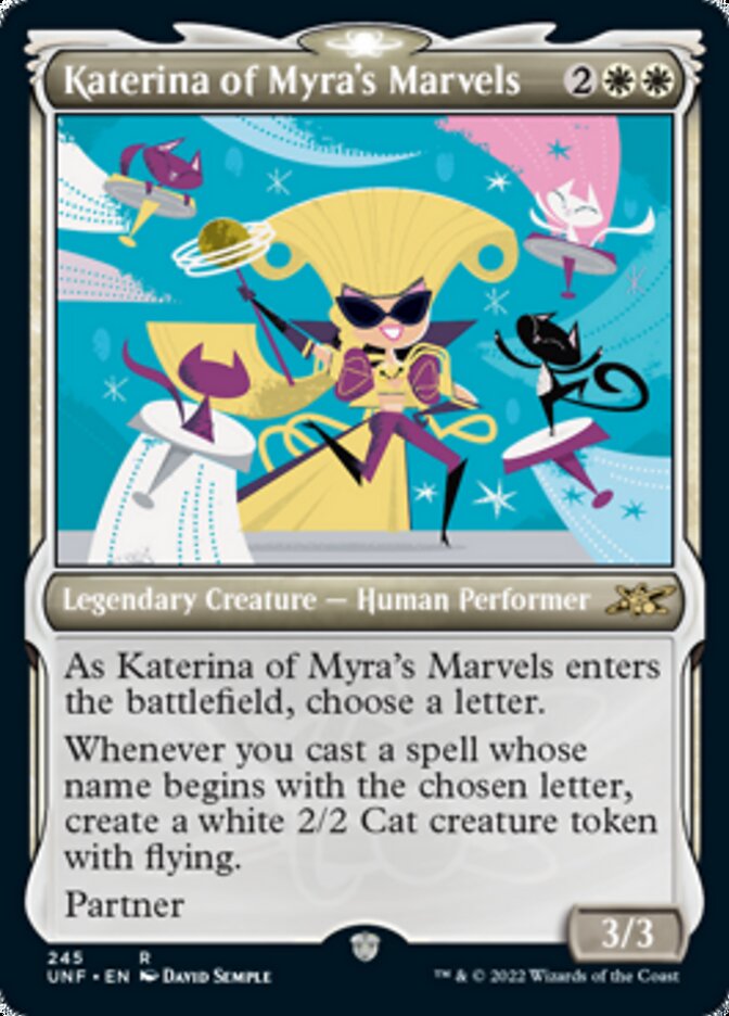 Katerina of Myra's Marvels (Showcase) [Unfinity] - Magic: The Gathering - Card Brawlers | Quebec | Canada |