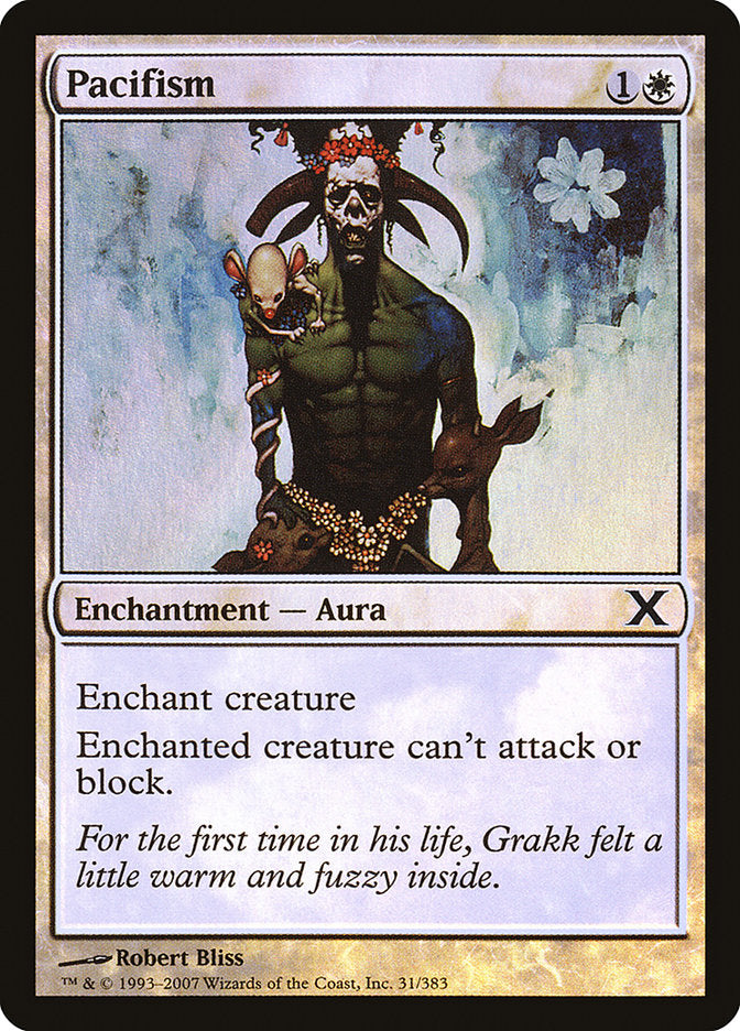 Pacifism (Premium Foil) [Tenth Edition] - Magic: The Gathering - Card Brawlers | Quebec | Canada |