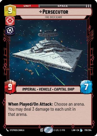 Persecutor - Fire Over Scarif (178/264) - A Lawless Time - A Lawless Time - Card Brawlers | Quebec | Canada |