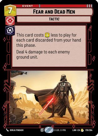 Fear and Dead Men (179/264) - A Lawless Time - A Lawless Time - Card Brawlers | Quebec | Canada |