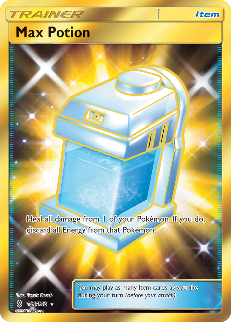 Max Potion (164/145) [Sun & Moon: Guardians Rising] - Pokémon - Card Brawlers | Quebec | Canada |