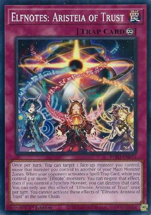 Elfnotes: Aristeia of Trust [BPRO-EN071] Common - Burst Protocol - Card Brawlers | Quebec | Canada |