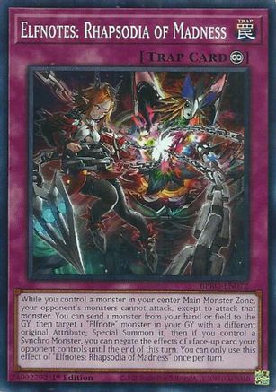 Elfnotes: Rhapsodia of Madness [BPRO-EN072] Common - Burst Protocol - Card Brawlers | Quebec | Canada |