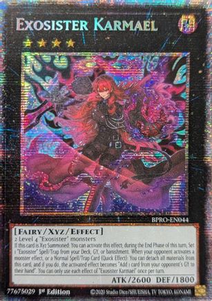 Exosister Karmael [BPRO-EN044] Starlight Rare - Burst Protocol - Card Brawlers | Quebec | Canada |