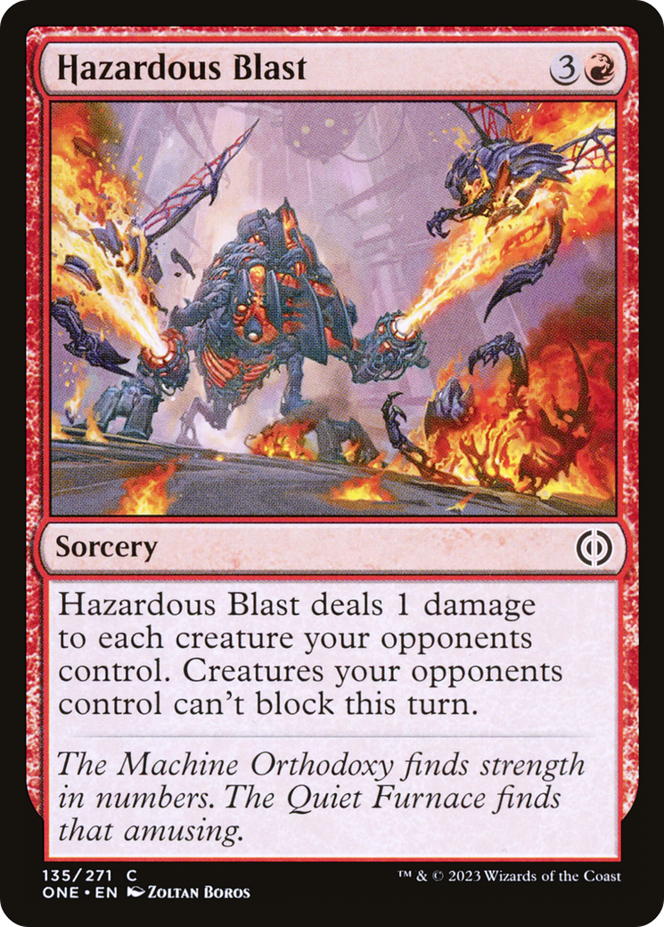 Hazardous Blast [Phyrexia: All Will Be One] - Magic: The Gathering - Card Brawlers | Quebec | Canada |
