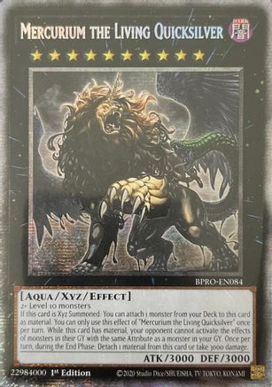 Mercurium the Living Quicksilver [BPRO-EN084] Starlight Rare - Burst Protocol - Card Brawlers | Quebec | Canada |