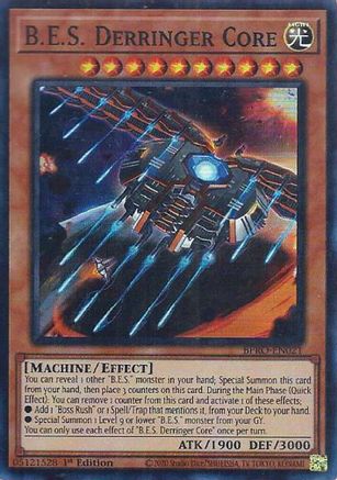 B.E.S. Derringer Core [BPRO-EN021] Super Rare - Burst Protocol - Card Brawlers | Quebec | Canada |
