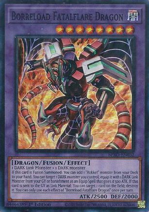 Borreload Fatalflare Dragon [BPRO-EN032] Super Rare - Burst Protocol - Card Brawlers | Quebec | Canada |