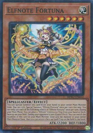 Elfnote Fortuna [BPRO-EN012] Super Rare - Burst Protocol - Card Brawlers | Quebec | Canada |