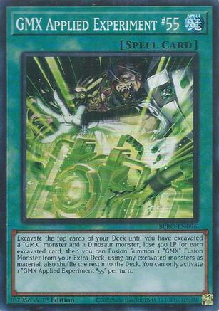 GMX Applied Experiment #55 [BPRO-EN096] Super Rare - Burst Protocol - Card Brawlers | Quebec | Canada |