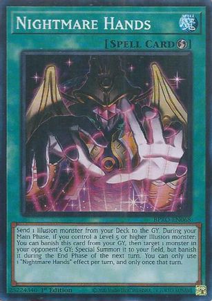 Nightmare Hands [BPRO-EN068] Super Rare - Burst Protocol - Card Brawlers | Quebec | Canada |