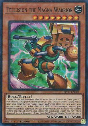 Tellusrion the Magna Warrior [BPRO-EN004] Super Rare - Burst Protocol - Card Brawlers | Quebec | Canada |