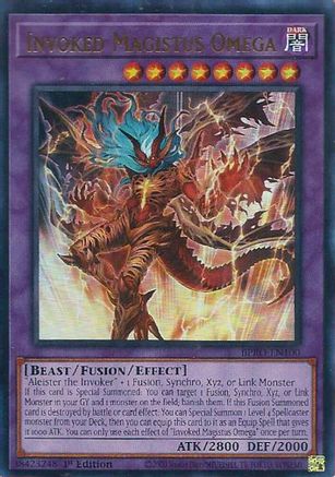 Invoked Magistus Omega [BPRO-EN100] Ultra Rare - Burst Protocol - Card Brawlers | Quebec | Canada |