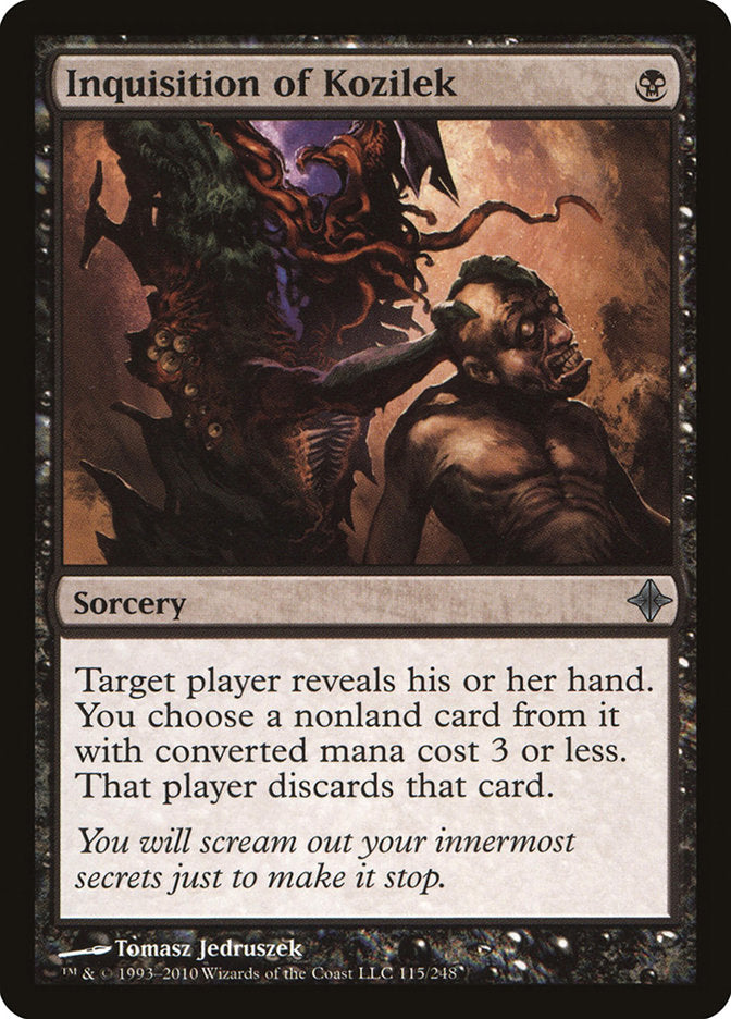 Inquisition of Kozilek [Rise of the Eldrazi] - Magic: The Gathering - Card Brawlers | Quebec | Canada |