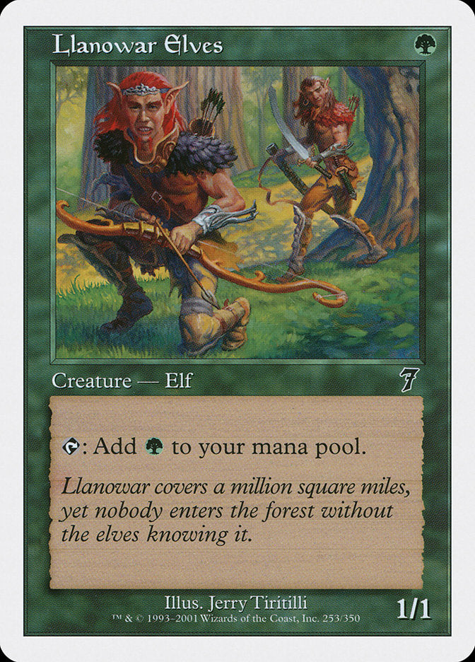Llanowar Elves [Seventh Edition] - Magic: The Gathering - Card Brawlers | Quebec | Canada |
