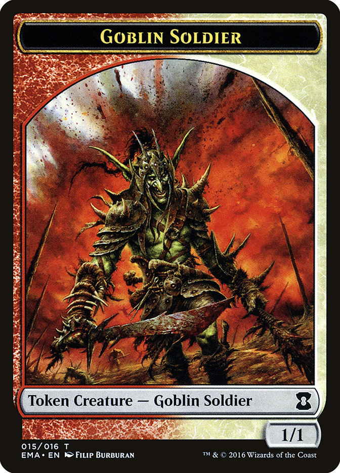 Goblin Soldier Token [Eternal Masters Tokens] - Magic: The Gathering - Card Brawlers | Quebec | Canada |