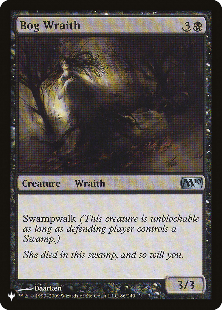 Bog Wraith [The List] - Magic: The Gathering - Card Brawlers | Quebec | Canada |