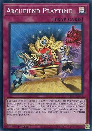 Archfiend Playtime [BPRO-EN073] Common - Burst Protocol - Card Brawlers | Quebec | Canada |