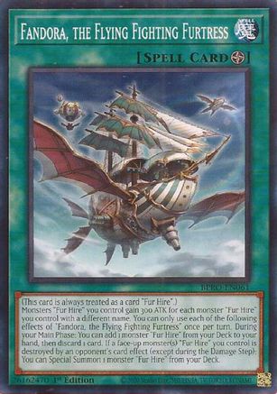 Fandora, the Flying Fighting Furtress [BPRO-EN061] Common - Burst Protocol - Card Brawlers | Quebec | Canada |