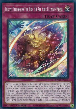 Furtive Techniques Fur Hire, Fur All Your Ultimate Moves [BPRO-EN075] Common - Burst Protocol - Card Brawlers | Quebec | Canada |