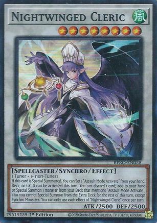Nightwinged Cleric [BPRO-EN038] Common - Burst Protocol - Card Brawlers | Quebec | Canada |
